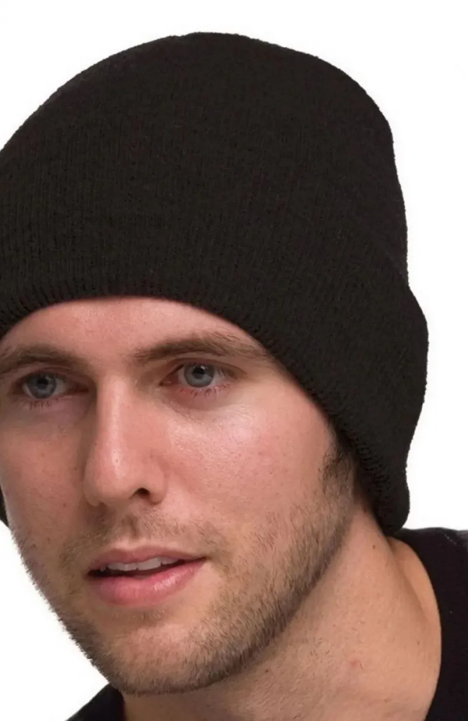 Tam Kalıp Kışlık Triko Bere - Siyah