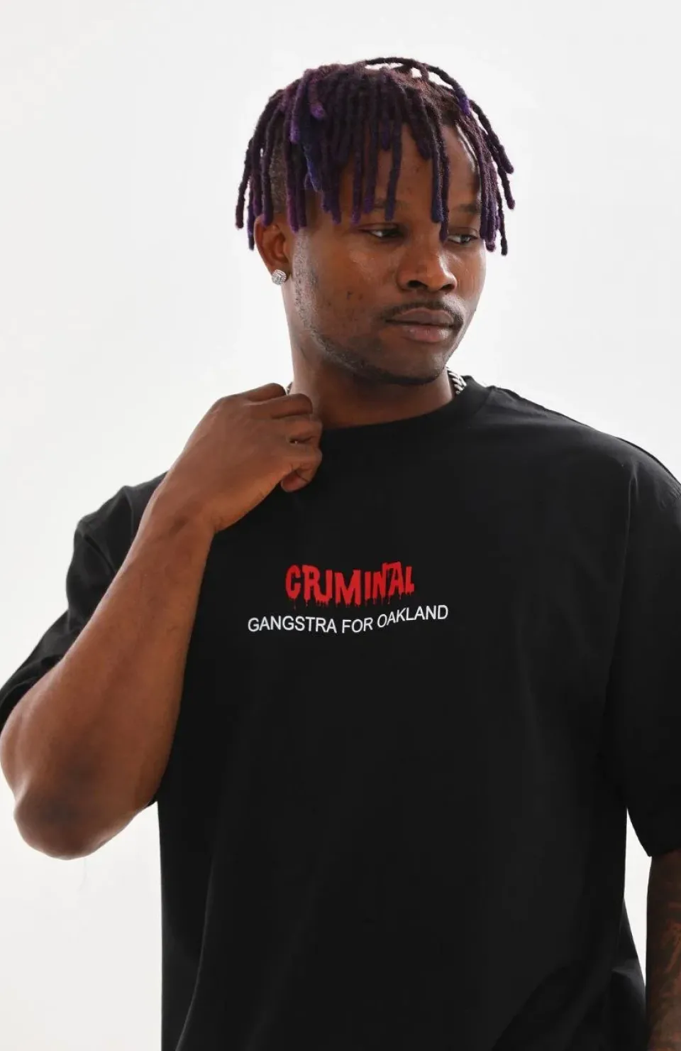 Unisex Baskılı Oversize T-Shirt - Siyah Somersan Giyim | Kadın, Erkek ve Çocuk Moda