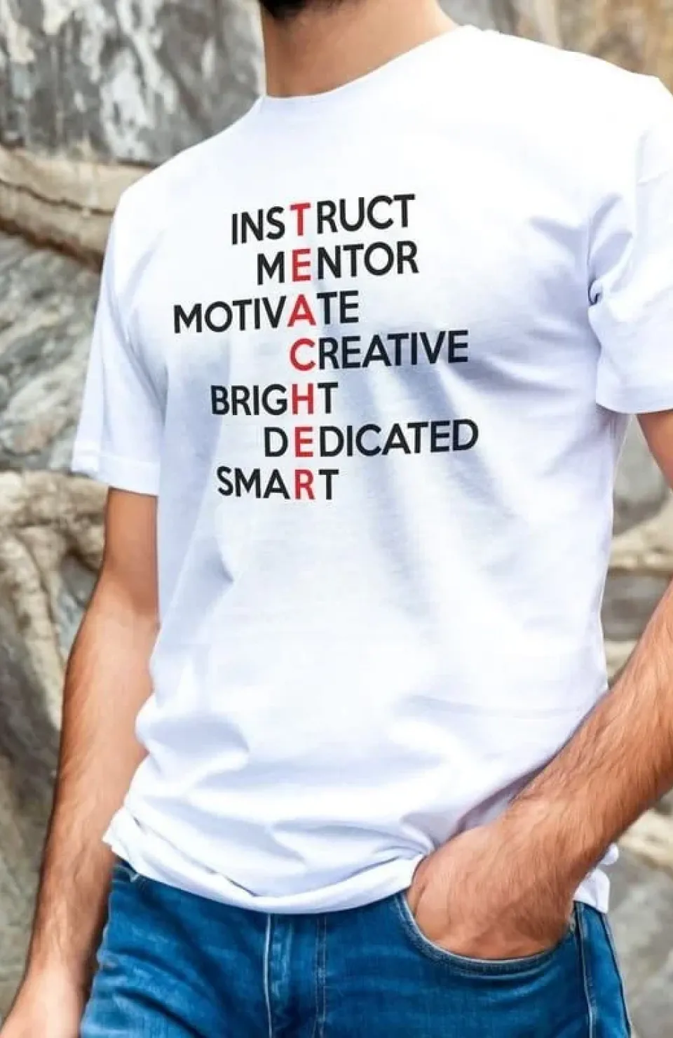 Unisex Bisiklet Yaka Baskılı Oversize T-Shirt - Beyaz Somersan Giyim | Kadın, Erkek ve Çocuk Moda