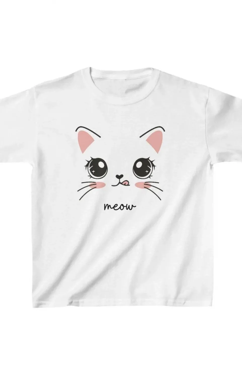 Unisex Çocuk Baskılı T-Shirt - Beyaz Somersan Giyim | Kadın, Erkek ve Çocuk Moda