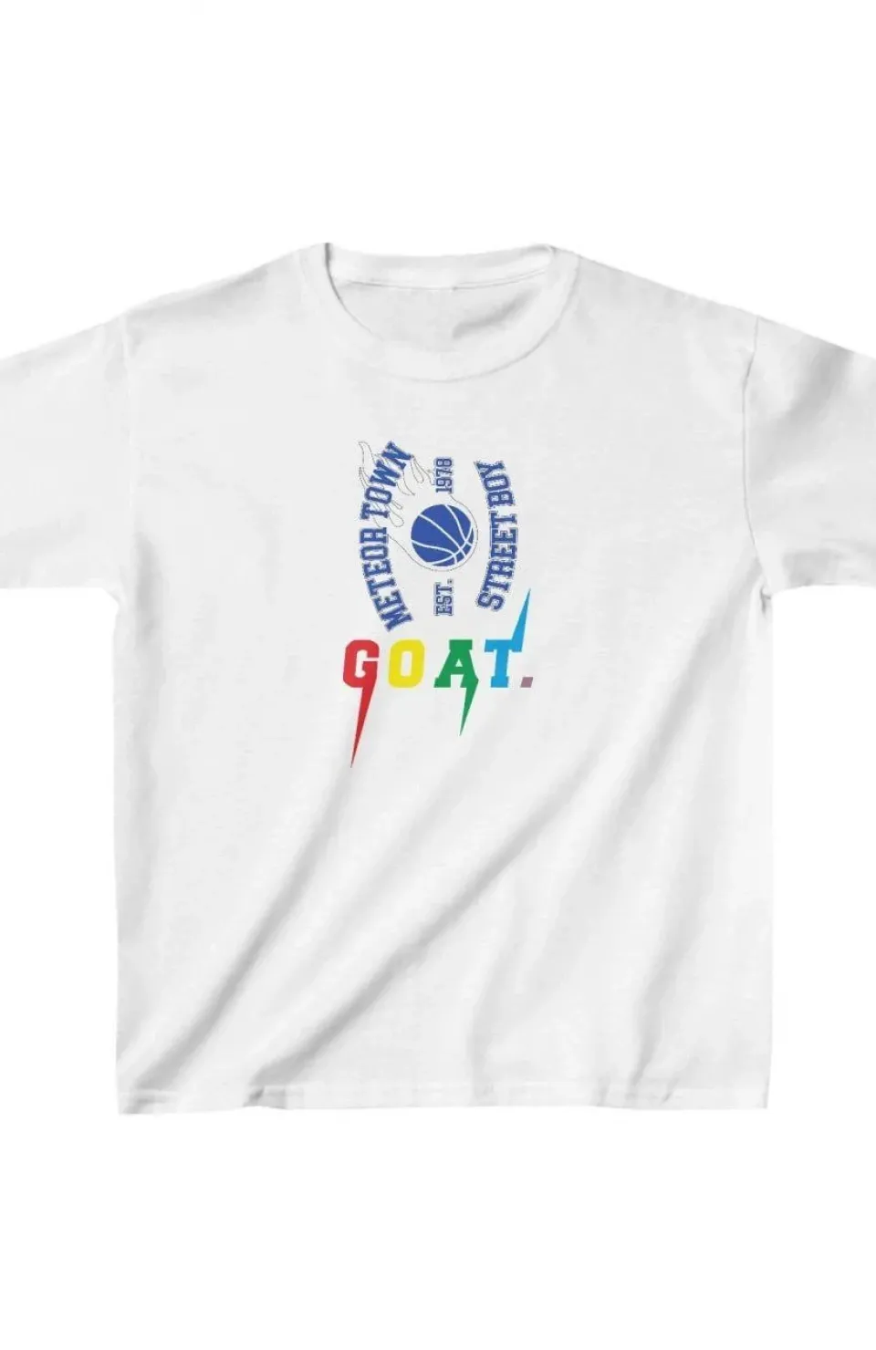 Unisex Çocuk Baskılı T-Shirt - Beyaz Somersan Giyim | Kadın, Erkek ve Çocuk Moda