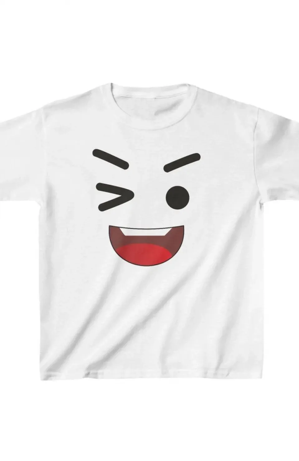 Unisex Çocuk Baskılı T-Shirt - Beyaz Somersan Giyim | Kadın, Erkek ve Çocuk Moda