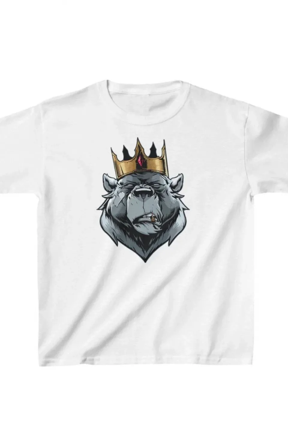 Unisex Çocuk Baskılı T-Shirt - Beyaz Somersan Giyim | Kadın, Erkek ve Çocuk Moda