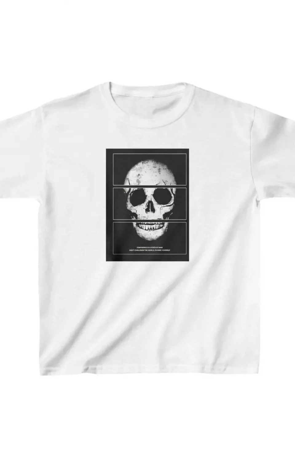 Unisex Çocuk Baskılı T-Shirt - Beyaz Somersan Giyim | Kadın, Erkek ve Çocuk Moda