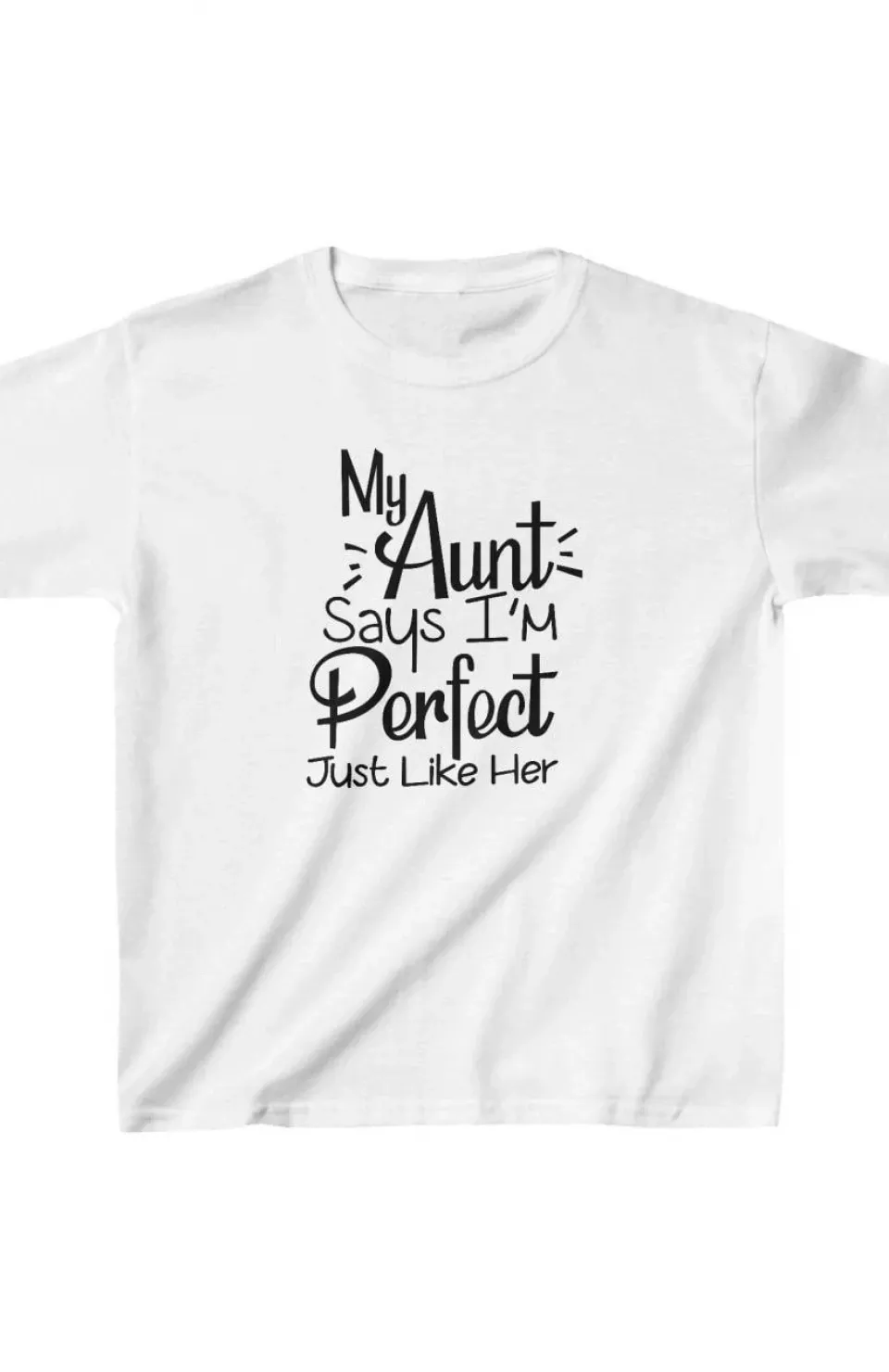 Unisex Çocuk Baskılı T-Shirt - Beyaz Somersan Giyim | Kadın, Erkek ve Çocuk Moda