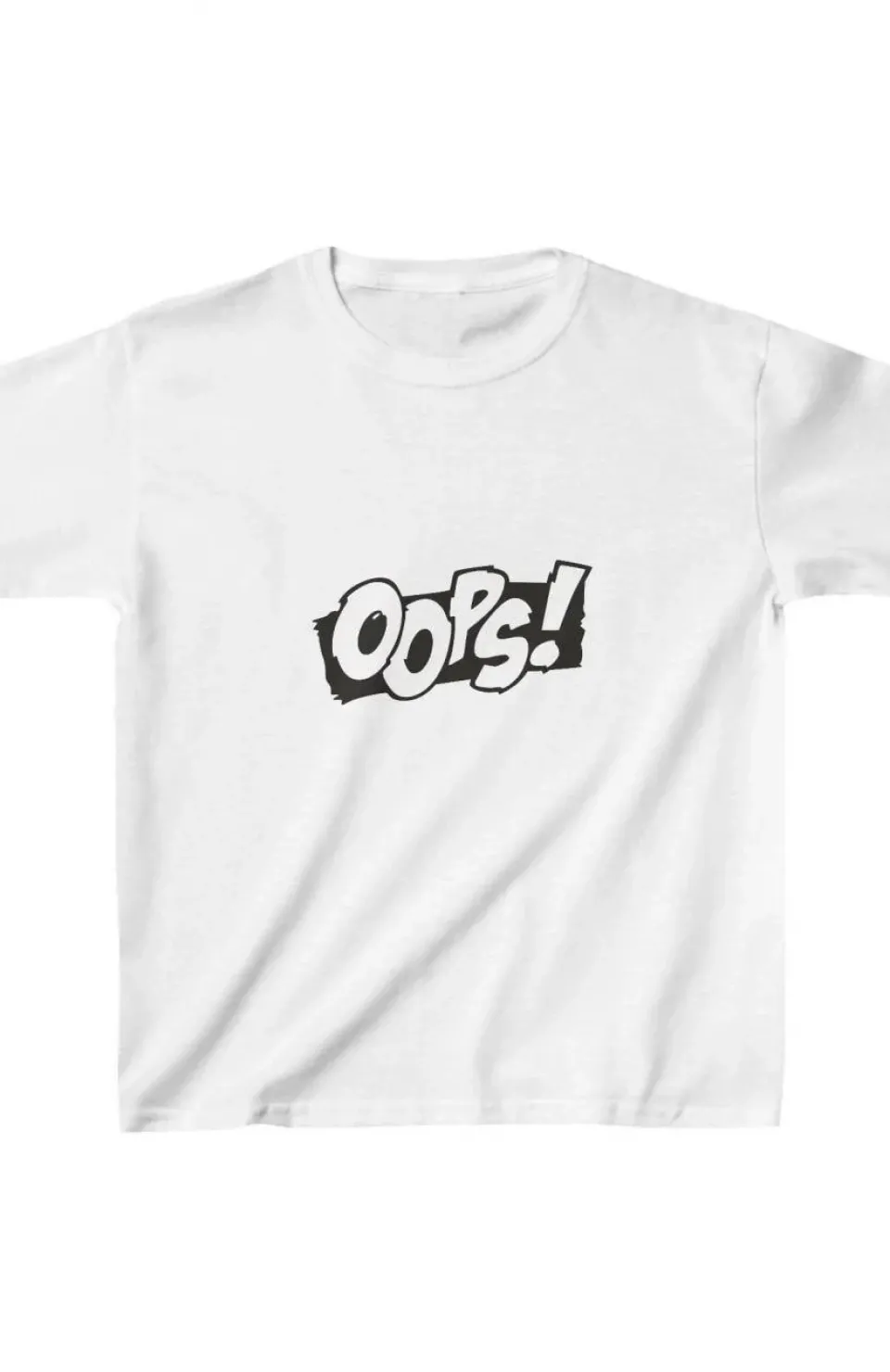 Unisex Çocuk Baskılı T-Shirt - Beyaz Somersan Giyim | Kadın, Erkek ve Çocuk Moda