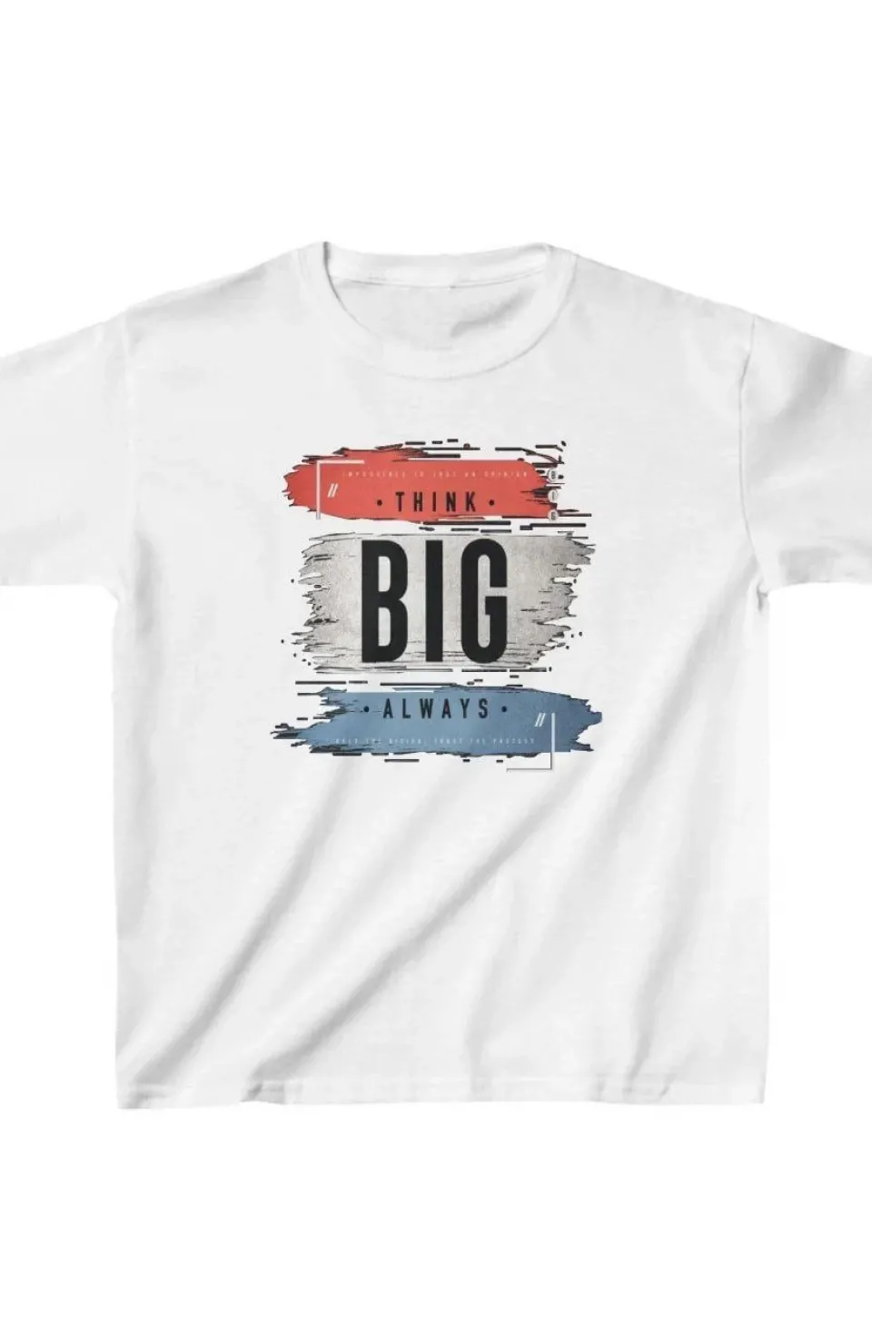 Unisex Çocuk Baskılı T-Shirt - Beyaz Somersan Giyim | Kadın, Erkek ve Çocuk Moda