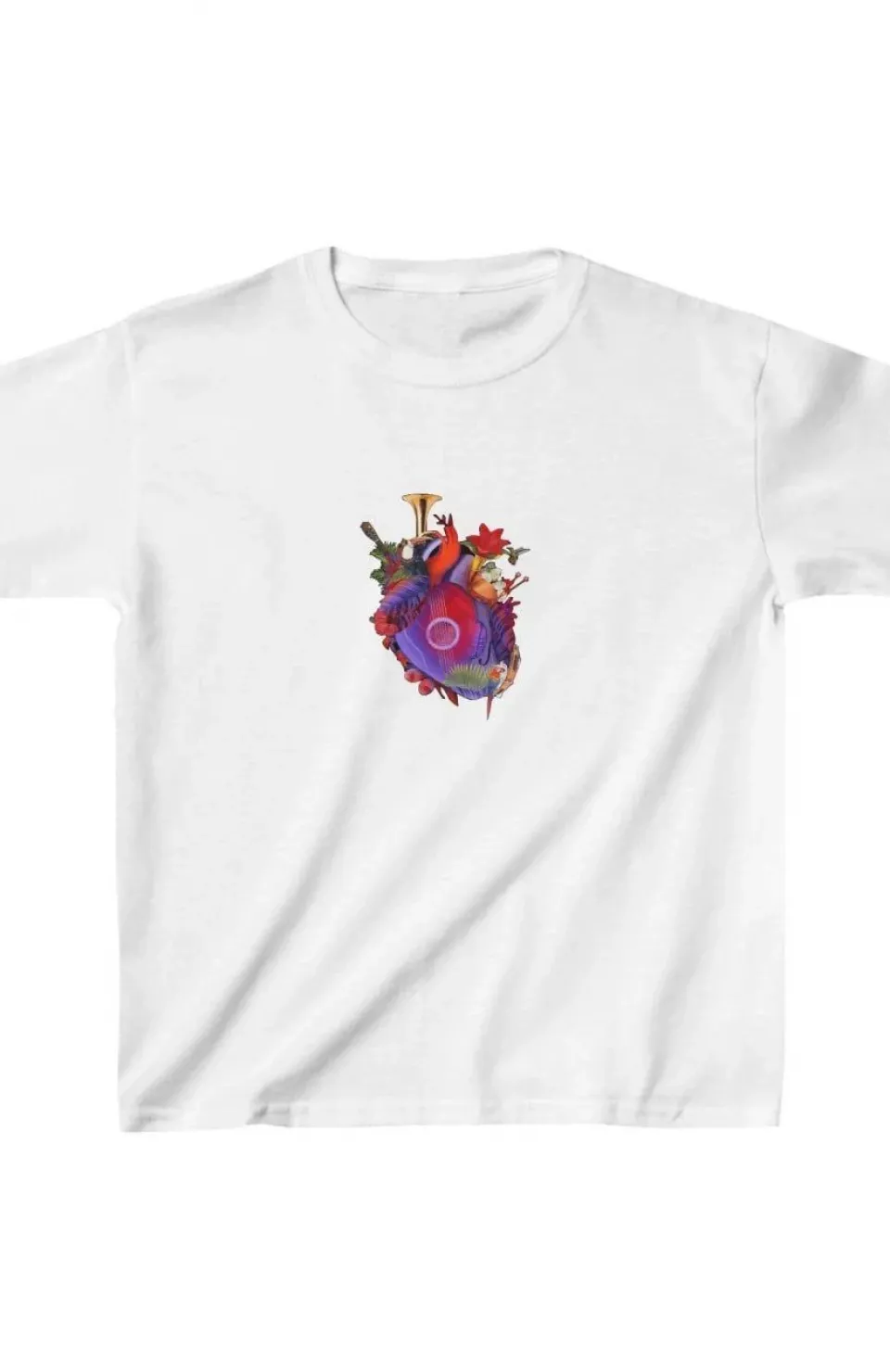 Unisex Çocuk Baskılı T-Shirt - Beyaz Somersan Giyim | Kadın, Erkek ve Çocuk Moda