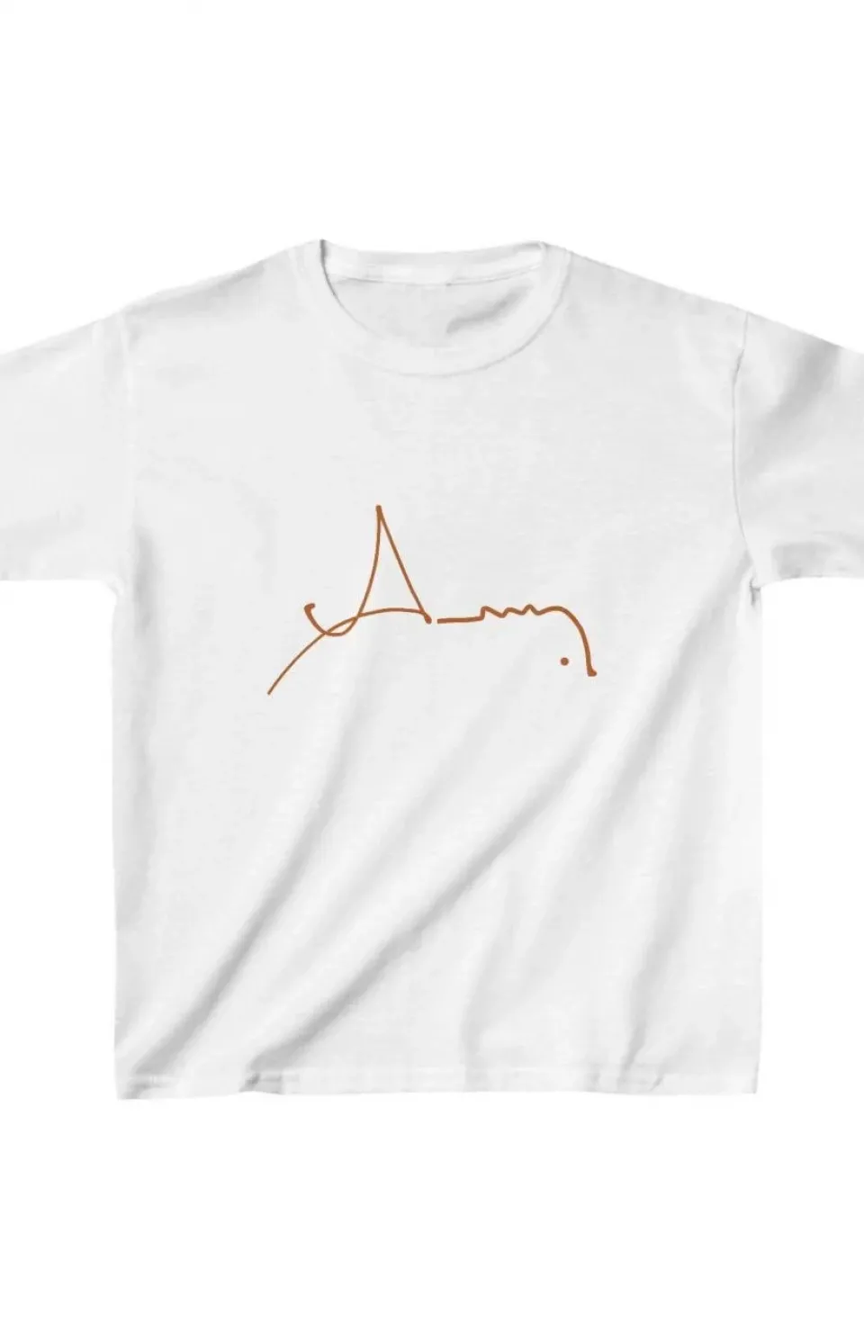 Unisex Çocuk Baskılı T-Shirt - Beyaz Somersan Giyim | Kadın, Erkek ve Çocuk Moda