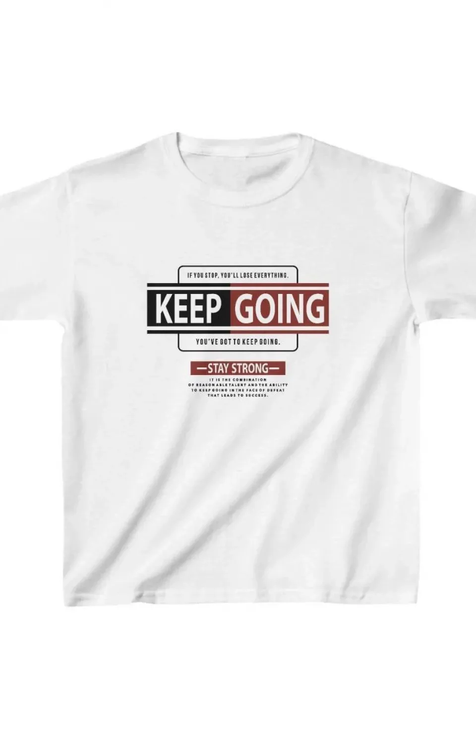 Unisex Çocuk Baskılı T-Shirt - Beyaz Somersan Giyim | Kadın, Erkek ve Çocuk Moda