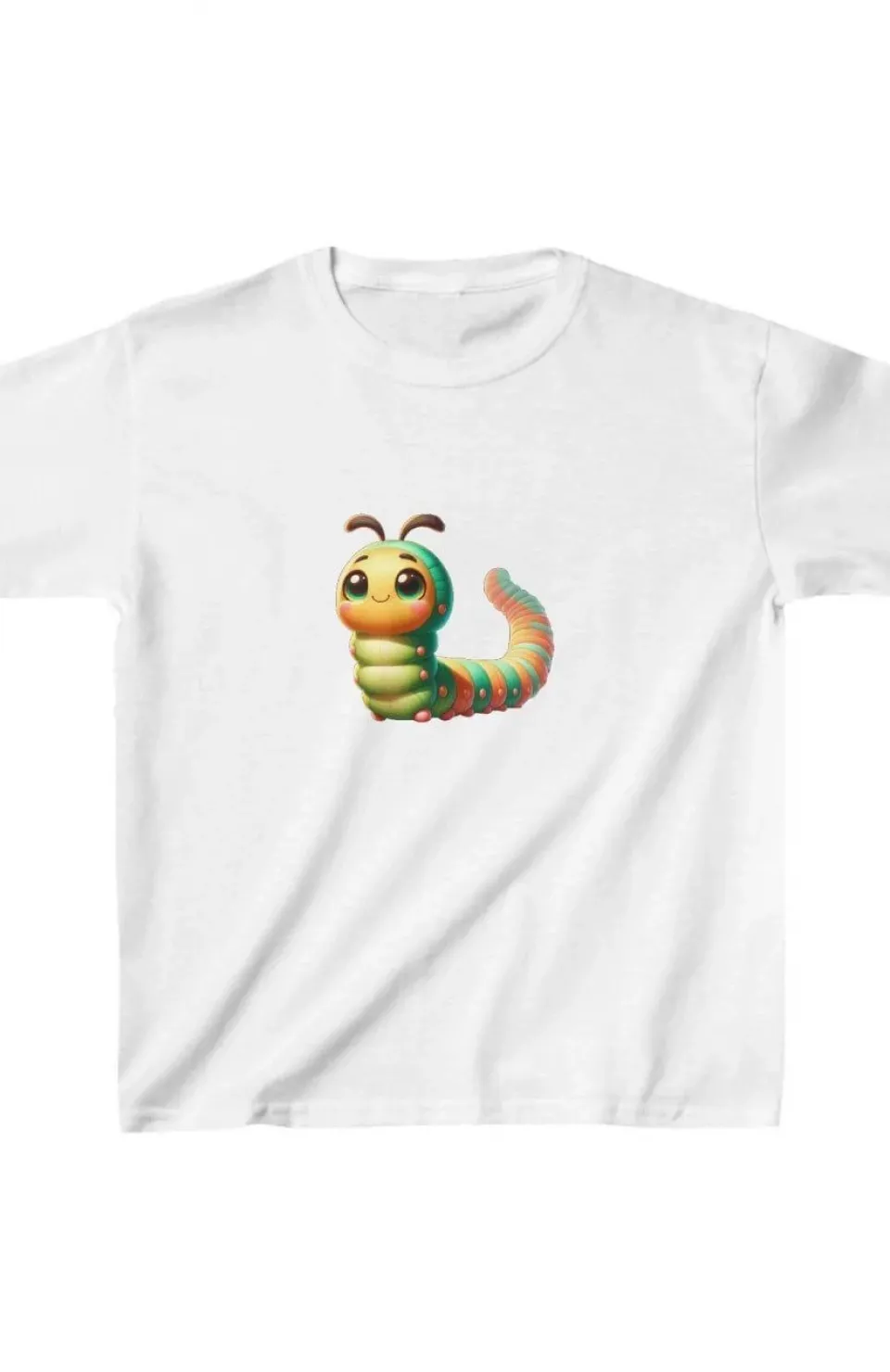 Unisex Çocuk Baskılı T-Shirt - Beyaz Somersan Giyim | Kadın, Erkek ve Çocuk Moda