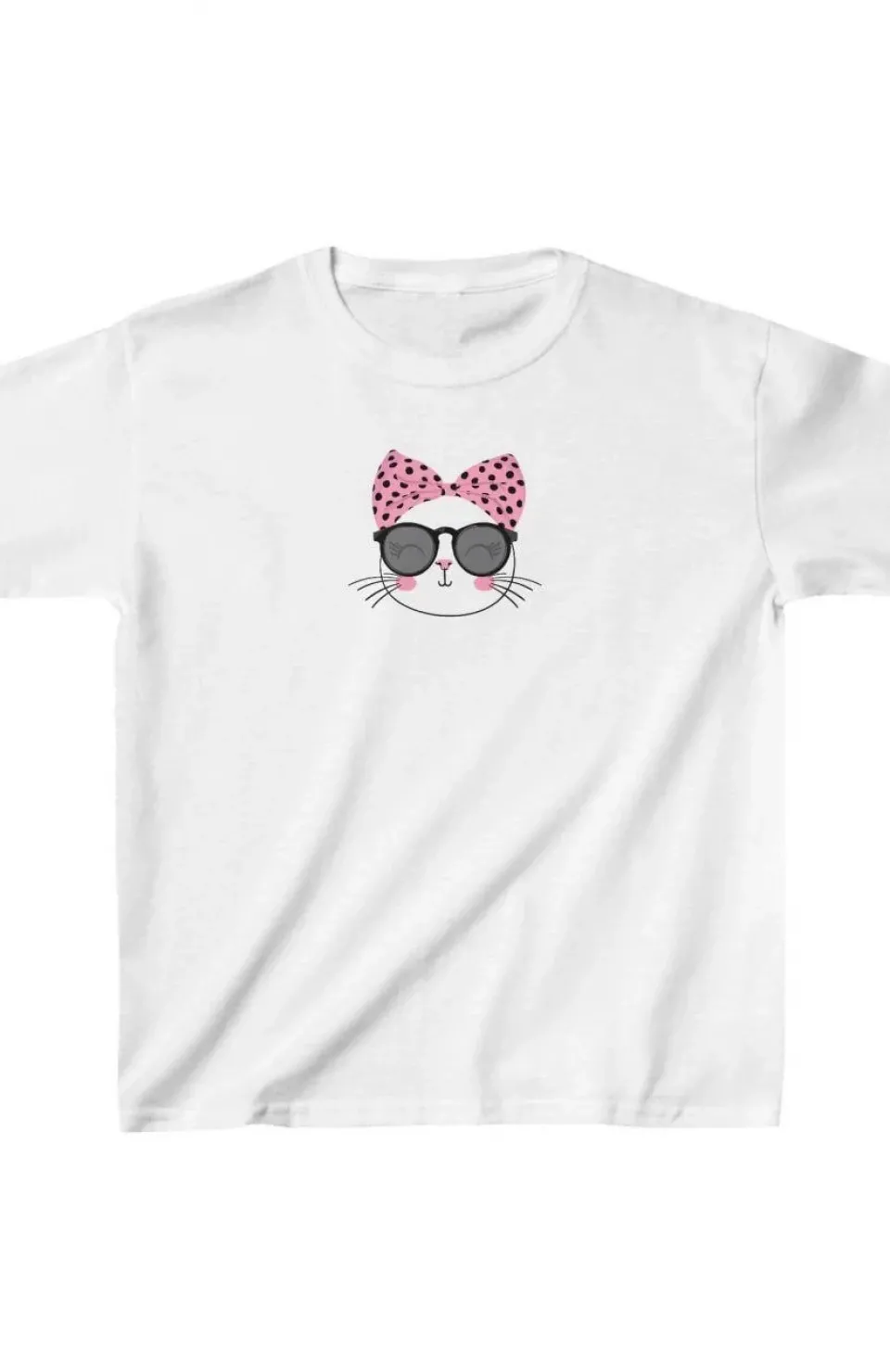 Unisex Çocuk Baskılı T-Shirt - Beyaz Somersan Giyim | Kadın, Erkek ve Çocuk Moda