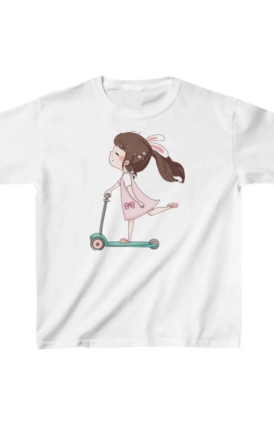 Unisex Çocuk Baskılı T-Shirt - Beyaz Somersan Giyim | Kadın, Erkek ve Çocuk Moda