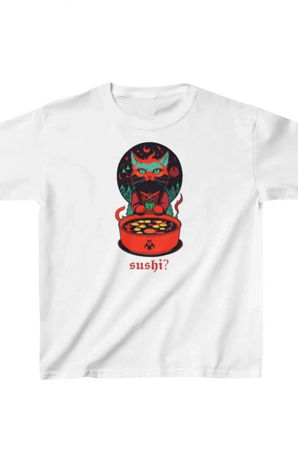 Unisex Çocuk Baskılı T-Shirt - Beyaz Somersan Giyim | Kadın, Erkek ve Çocuk Moda