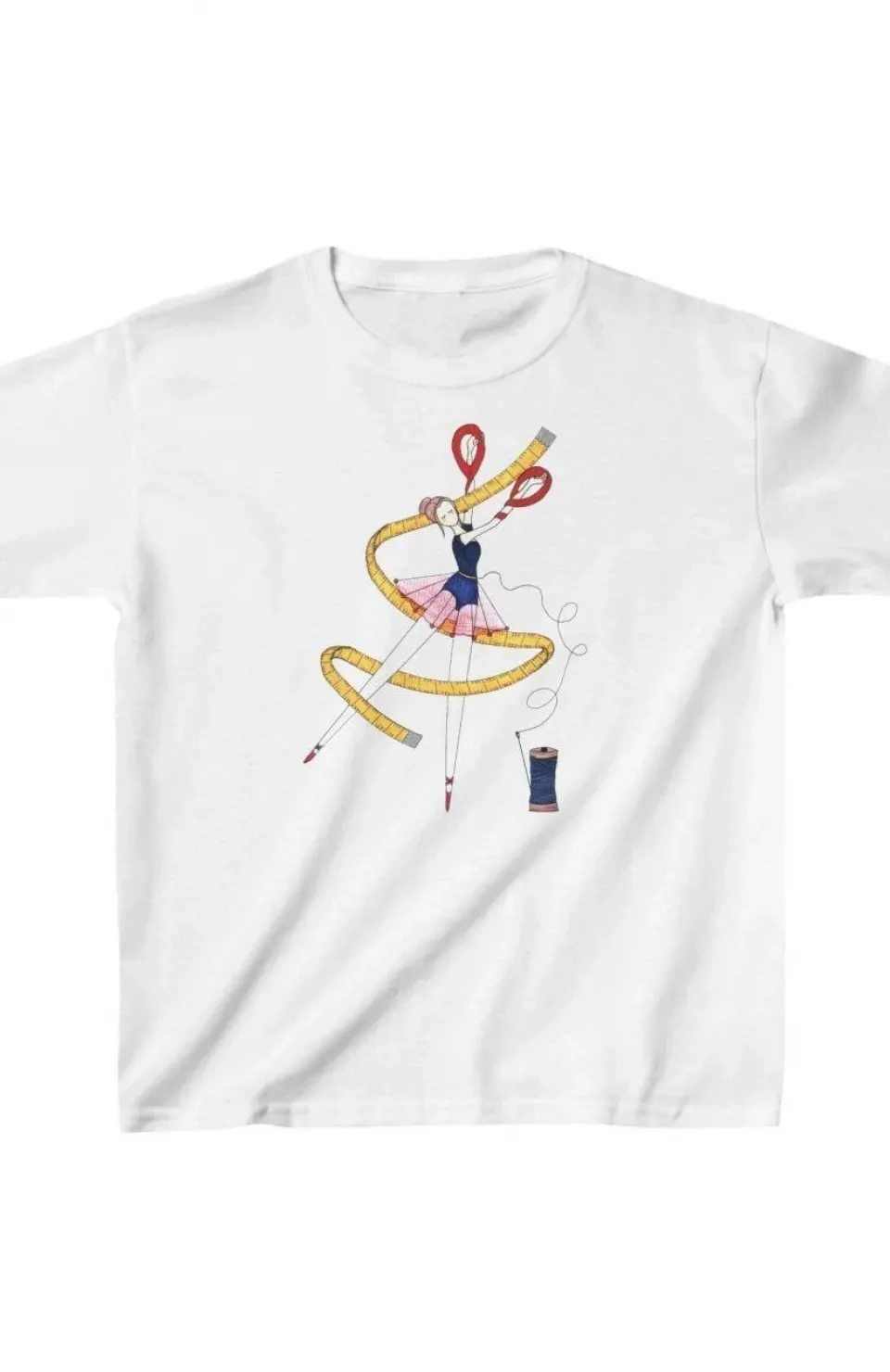 Unisex Çocuk Baskılı T-Shirt - Beyaz Somersan Giyim | Kadın, Erkek ve Çocuk Moda