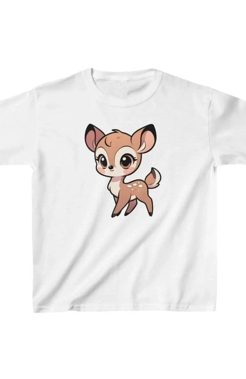 Unisex Çocuk Baskılı T-Shirt - Beyaz Somersan Giyim | Kadın, Erkek ve Çocuk Moda