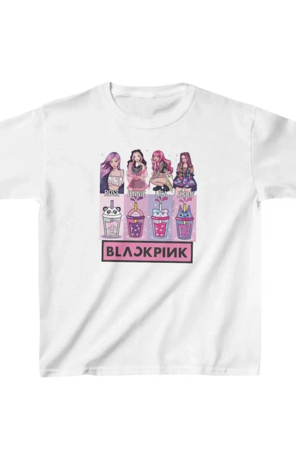 Unisex Çocuk Baskılı T-Shirt - Beyaz Somersan Giyim | Kadın, Erkek ve Çocuk Moda