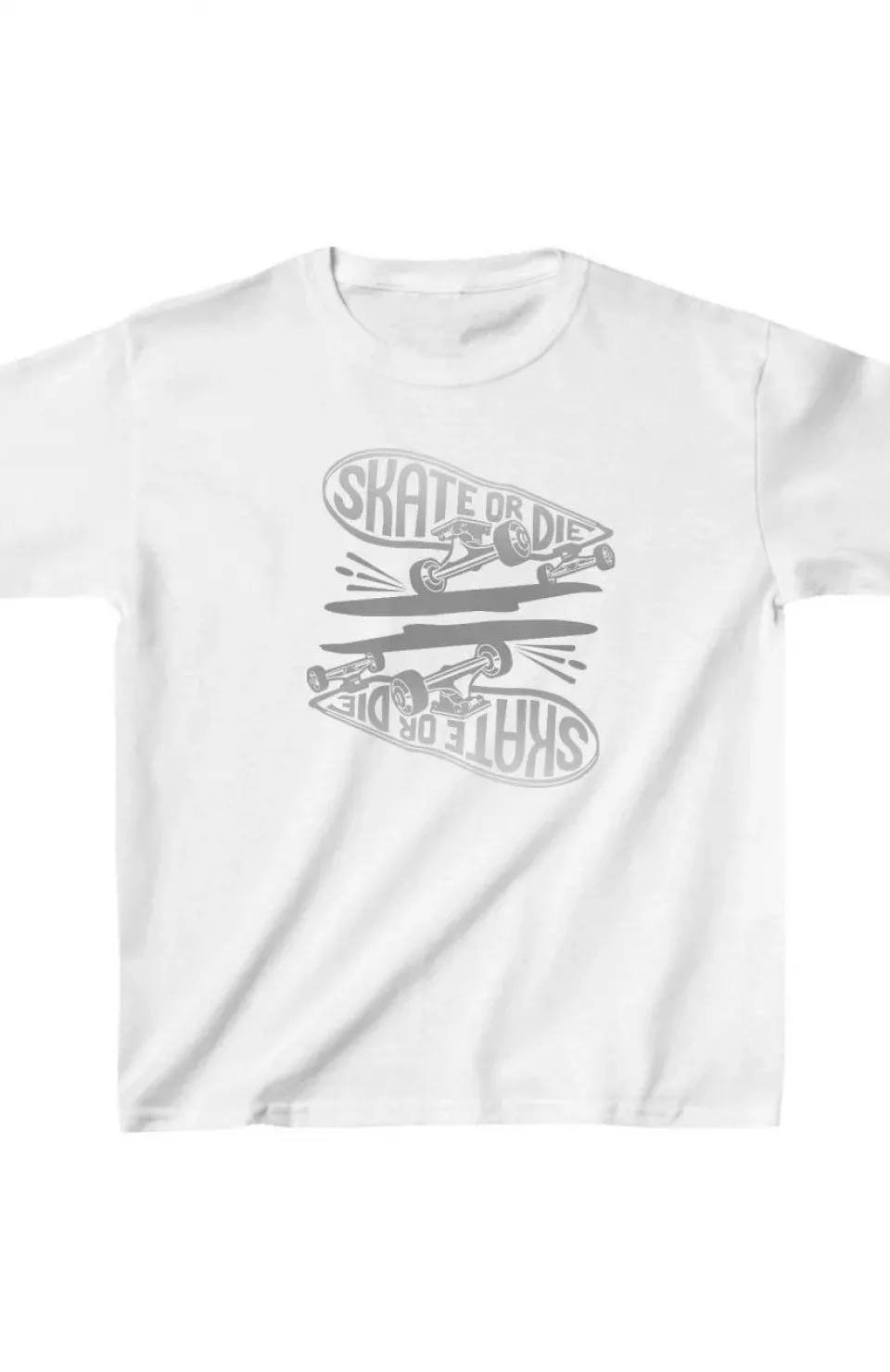 Unisex Çocuk Baskılı T-Shirt - Beyaz Somersan Giyim | Kadın, Erkek ve Çocuk Moda