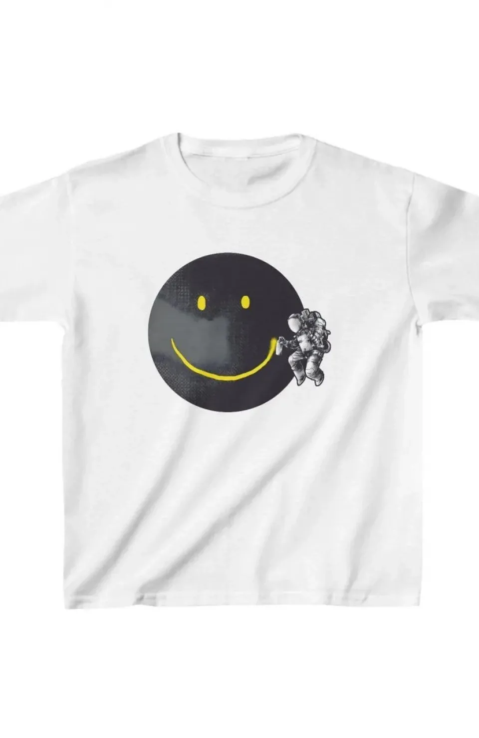 Unisex Çocuk Baskılı T-Shirt - Beyaz Somersan Giyim | Kadın, Erkek ve Çocuk Moda