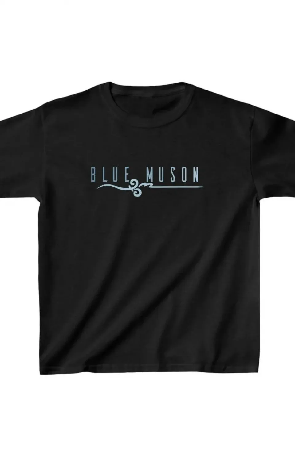 Unisex Çocuk Baskılı T-Shirt - Siyah