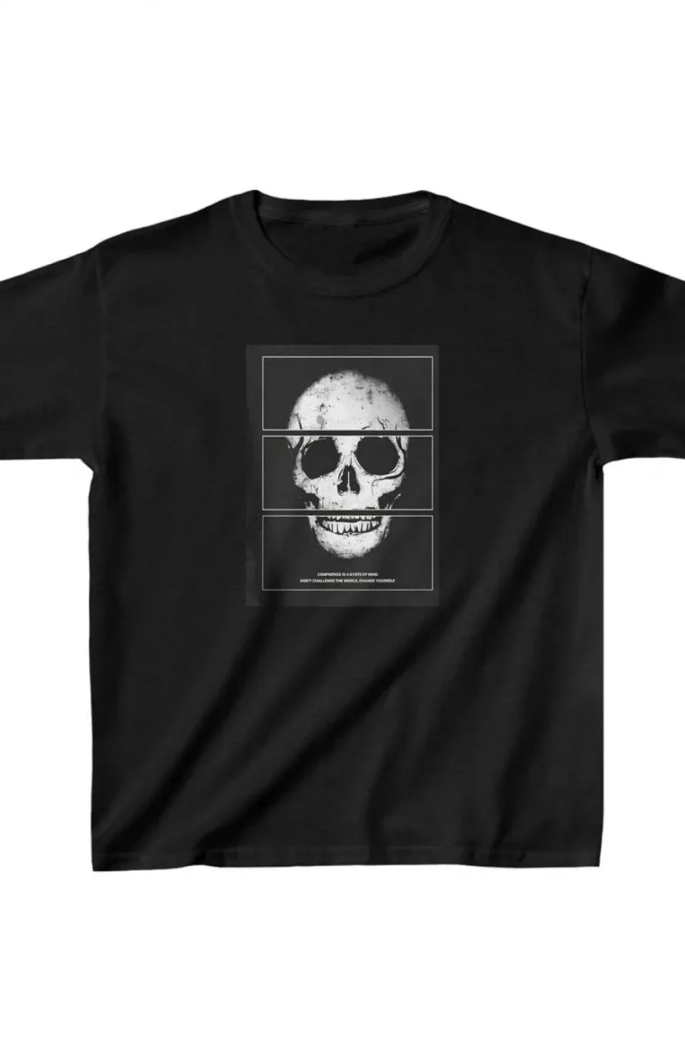 Unisex Çocuk Baskılı T-Shirt - Siyah Somersan Giyim | Kadın, Erkek ve Çocuk Moda