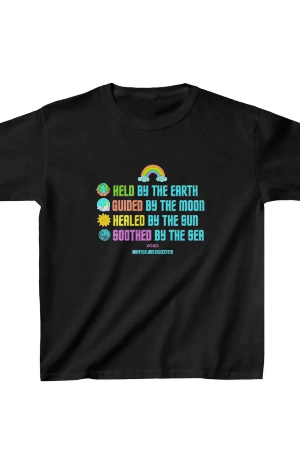 Unisex Çocuk Baskılı T-Shirt - Siyah Somersan Giyim | Kadın, Erkek ve Çocuk Moda