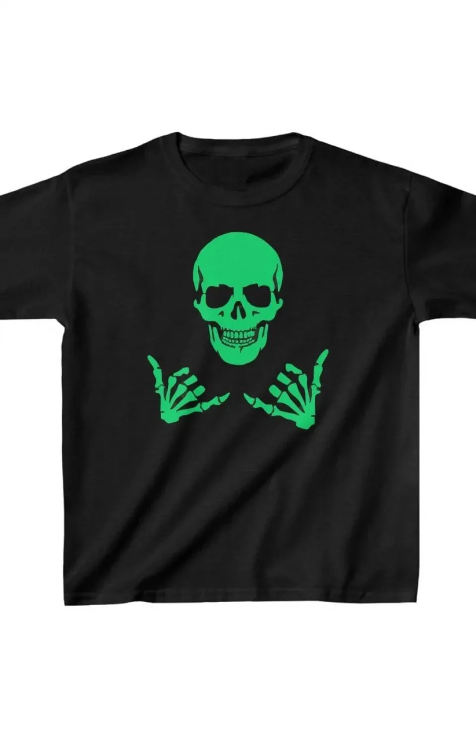 Unisex Çocuk Baskılı T-Shirt - Siyah Somersan Giyim | Kadın, Erkek ve Çocuk Moda