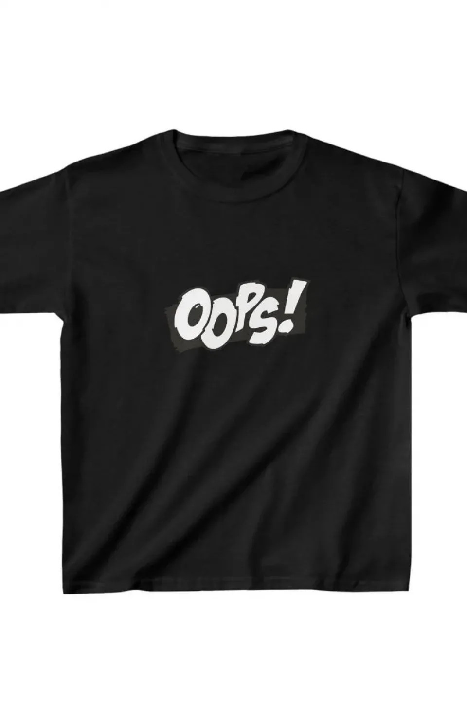 Unisex Çocuk Baskılı T-Shirt - Siyah Somersan Giyim | Kadın, Erkek ve Çocuk Moda