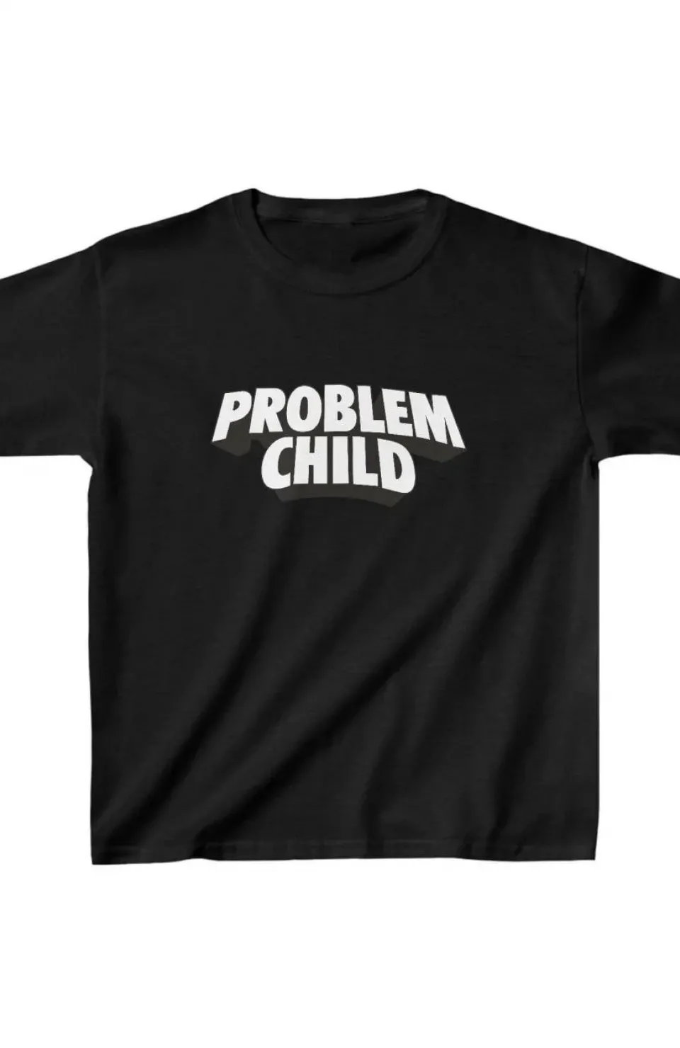 Unisex Çocuk Baskılı T-Shirt - Siyah Somersan Giyim | Kadın, Erkek ve Çocuk Moda