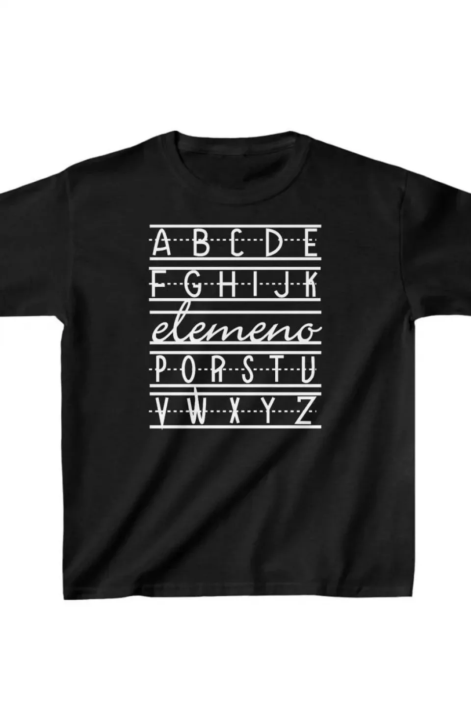 Unisex Çocuk Baskılı T-Shirt - Siyah Somersan Giyim | Kadın, Erkek ve Çocuk Moda