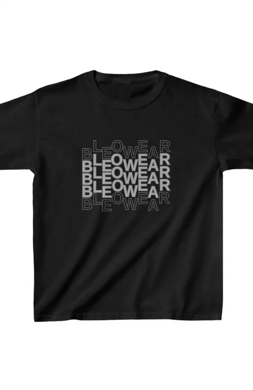 Unisex Çocuk Baskılı T-Shirt - Siyah Somersan Giyim | Kadın, Erkek ve Çocuk Moda