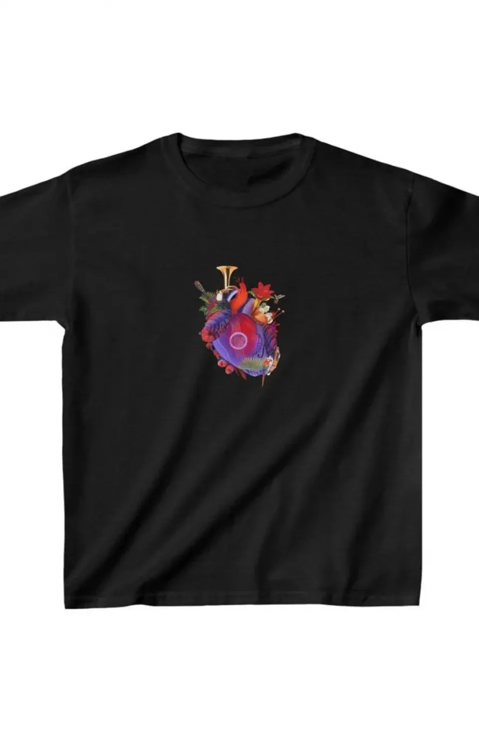 Unisex Çocuk Baskılı T-Shirt - Siyah Somersan Giyim | Kadın, Erkek ve Çocuk Moda