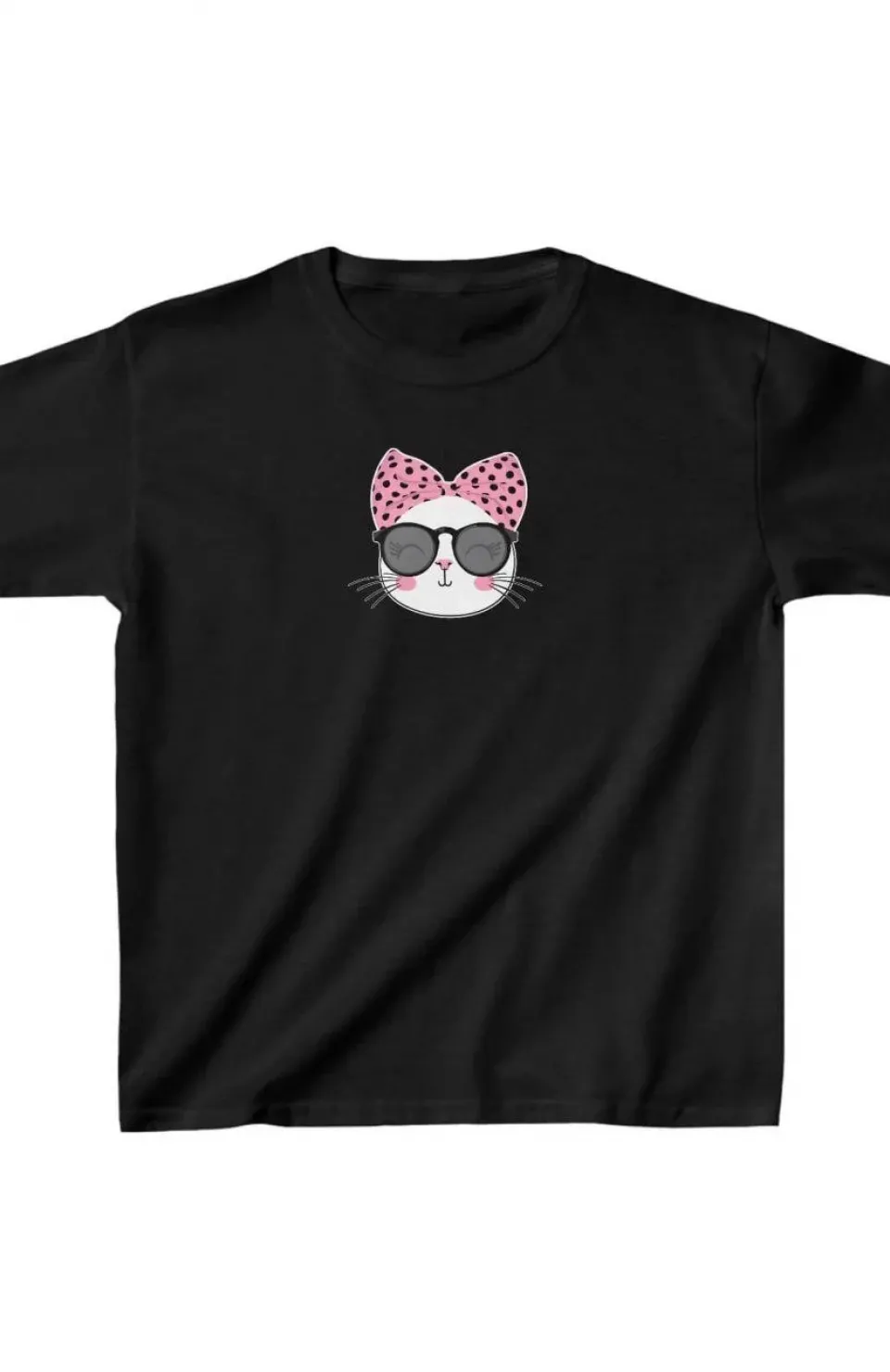 Unisex Çocuk Baskılı T-Shirt - Siyah Somersan Giyim | Kadın, Erkek ve Çocuk Moda