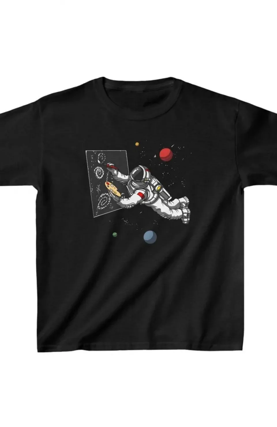 Unisex Çocuk Baskılı T-Shirt - Siyah Somersan Giyim | Kadın, Erkek ve Çocuk Moda