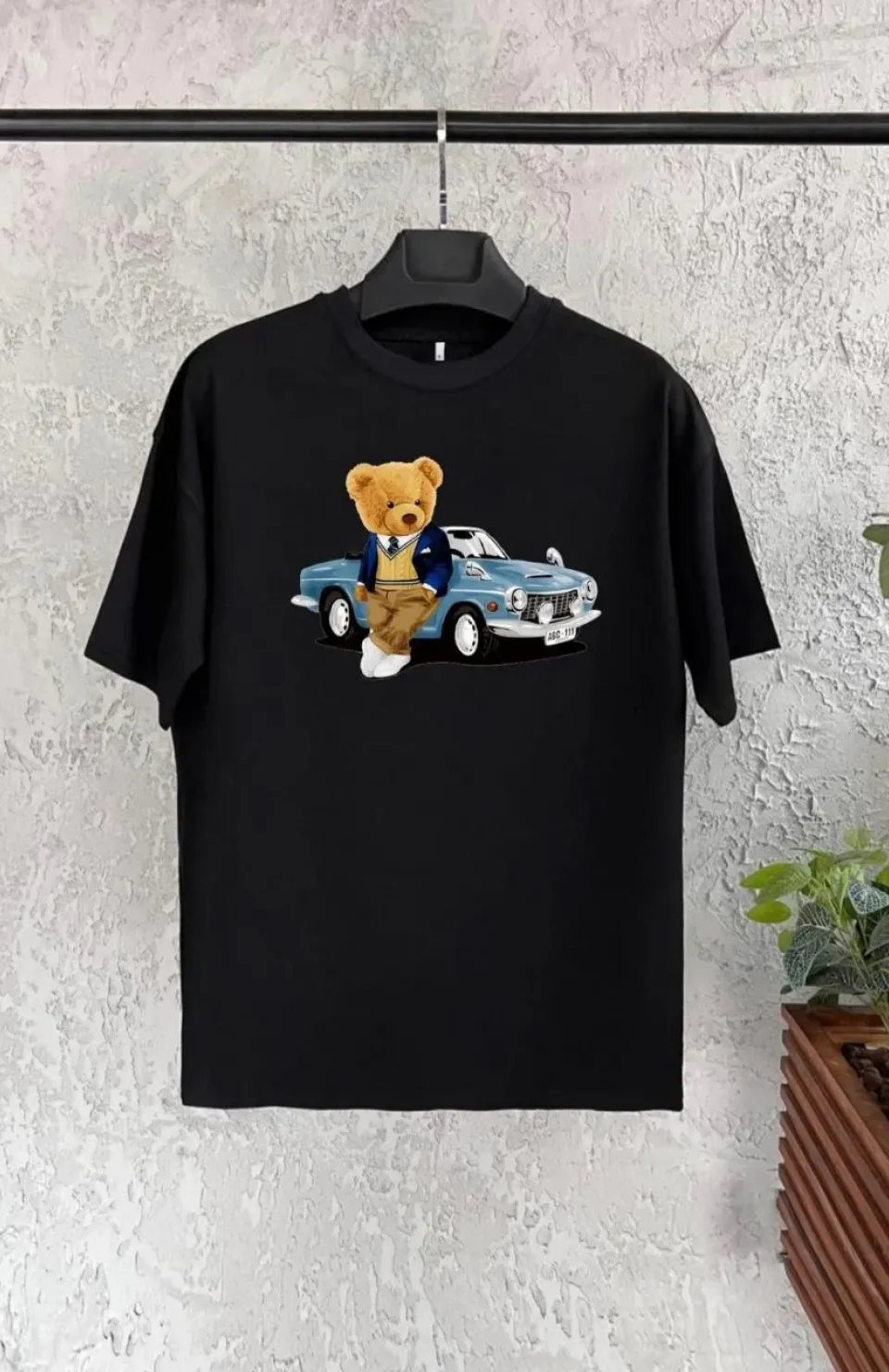 Unisex Çocuk Baskılı T-Shirt - Siyah Somersan Giyim | Kadın, Erkek ve Çocuk Moda