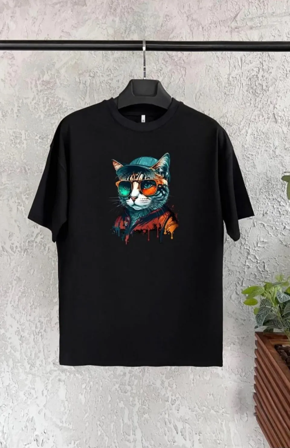 Unisex Çocuk Baskılı T-Shirt - Siyah Somersan Giyim | Kadın, Erkek ve Çocuk Moda