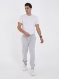 Unisex Kışlık Üç İplik Lastikli Eşofman Pantolon - Gri Somersan Giyim | Kadın, Erkek ve Çocuk Moda