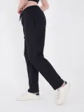 Unisex Üç İplik Basic Eşofman Pantolon - Lacivert