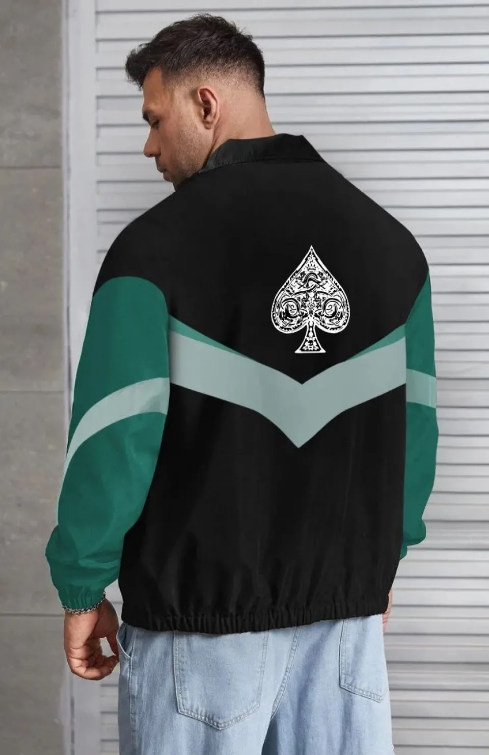 Unisex Uzun Kollu Paraşüt Kumaş Rüzgarlik - Siyah Somersan Giyim | Kadın, Erkek ve Çocuk Moda